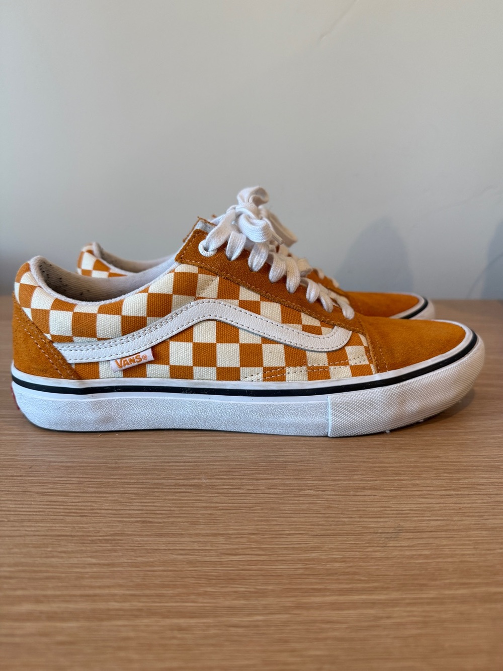 Vans Old Skool Checkerboard Lace Up Shoes - Unisex